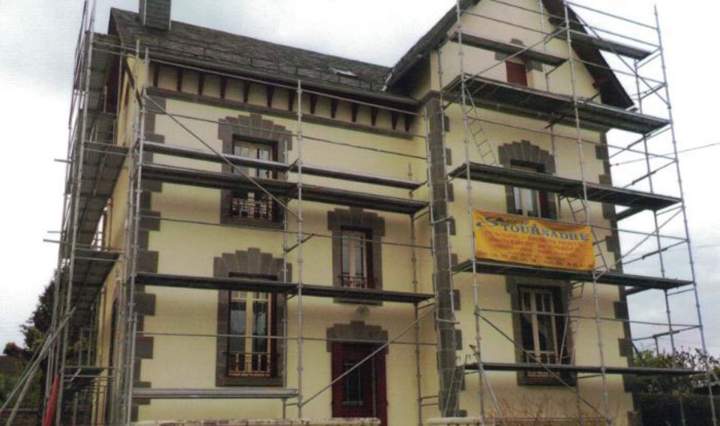 Peinture murs extérieurs Bort-les-Orgues